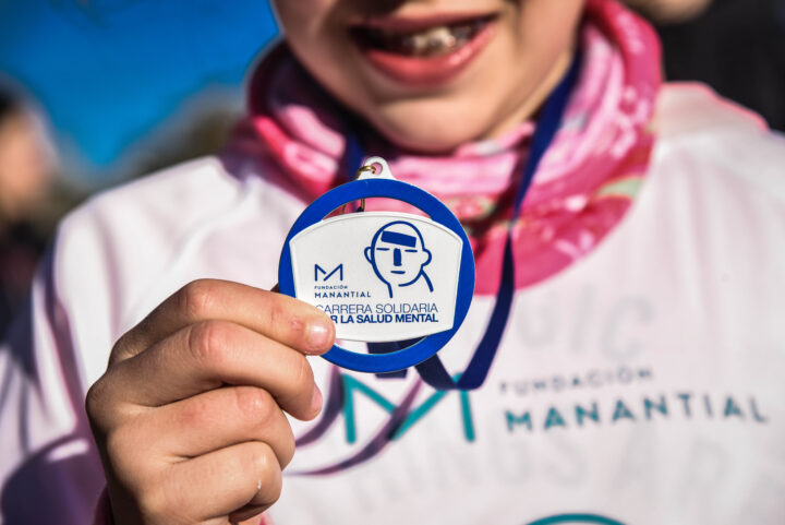 Medalla y camiseta para los más pequeños