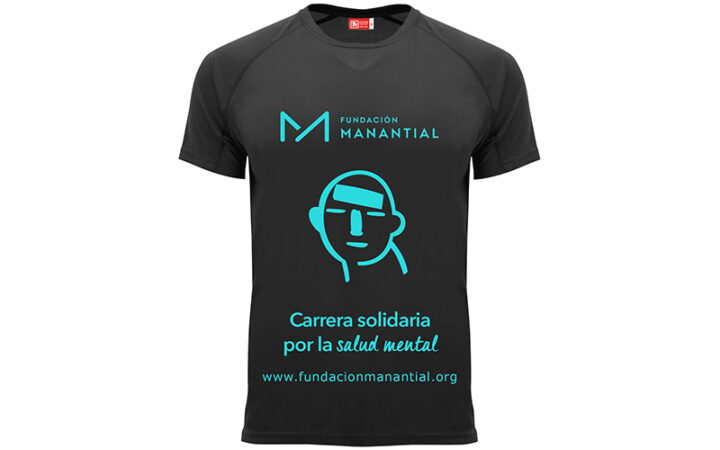 Ya tenemos camiseta para nuestra #CarreraSaludMental